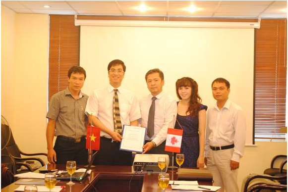 Lễ Ký kết giữa G-BI International, Việt Nam và 17th Ave Travel Express Inc, Canada